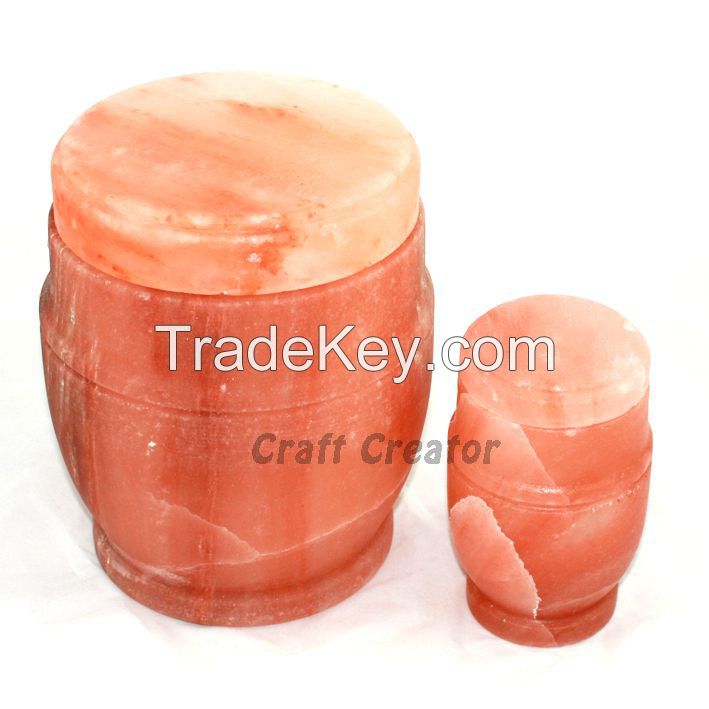 HIMALAYAN NATURAL SALT ASH URN