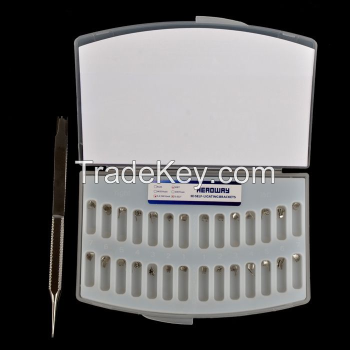 Dental  Bondable Self-Ligating Orthodontic Bracket