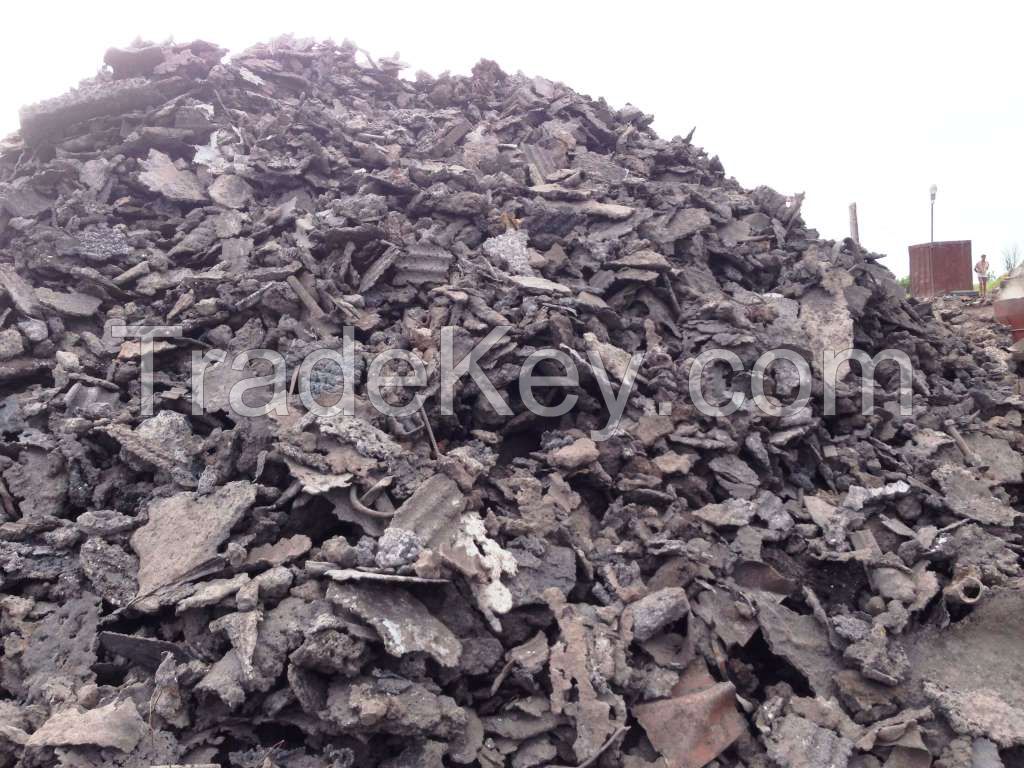 Iron and steel slag, waste metal