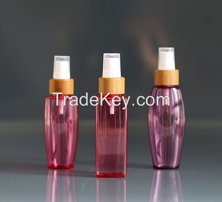 Portable Organic Bamboo Toner Liquid Cosmetic Sprayer Bottle