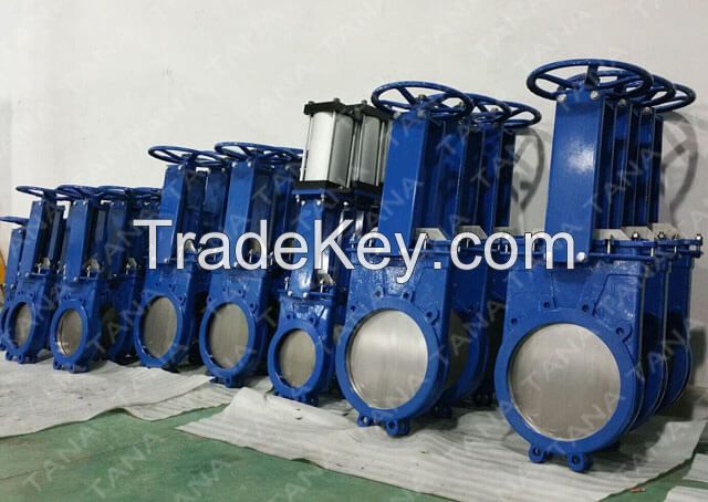 wafer lug type cs/ss/cast iron knife gate valve