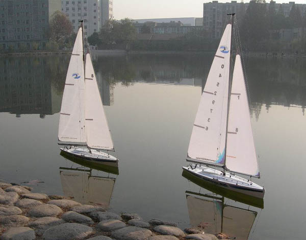 EPB-13F01 RC Sailing Boat Surmount 800