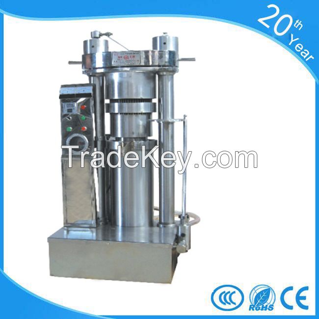 Vertical hydraulic oil press machine/rice bran oil making machine