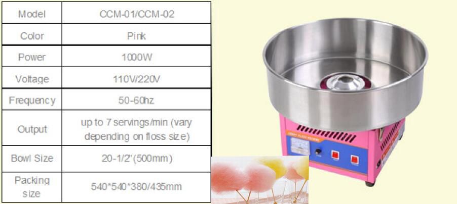 Fairy floss machine/cotton candy machine