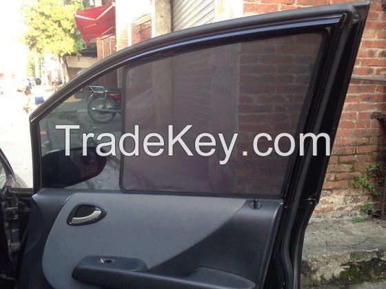 Foldable custom logo car sunshade