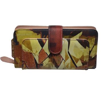 Fashion Printing PU Ladies Wallet