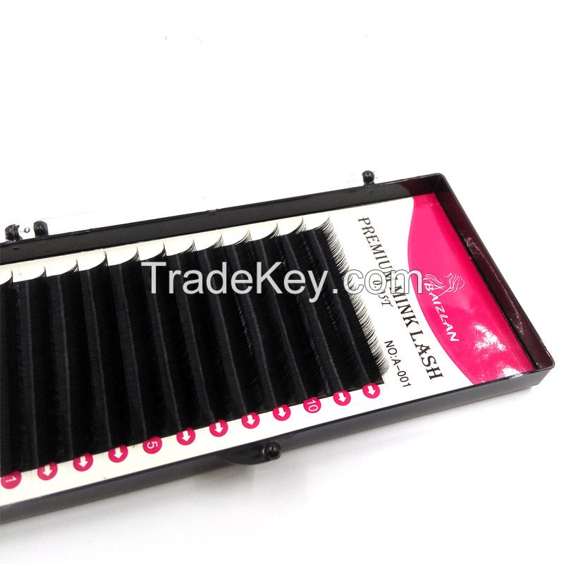 Individual Eyelashes Matte Color Low MOQ For Private Label For Eyelash Extensions Best Quality Competitive Price Lashes 