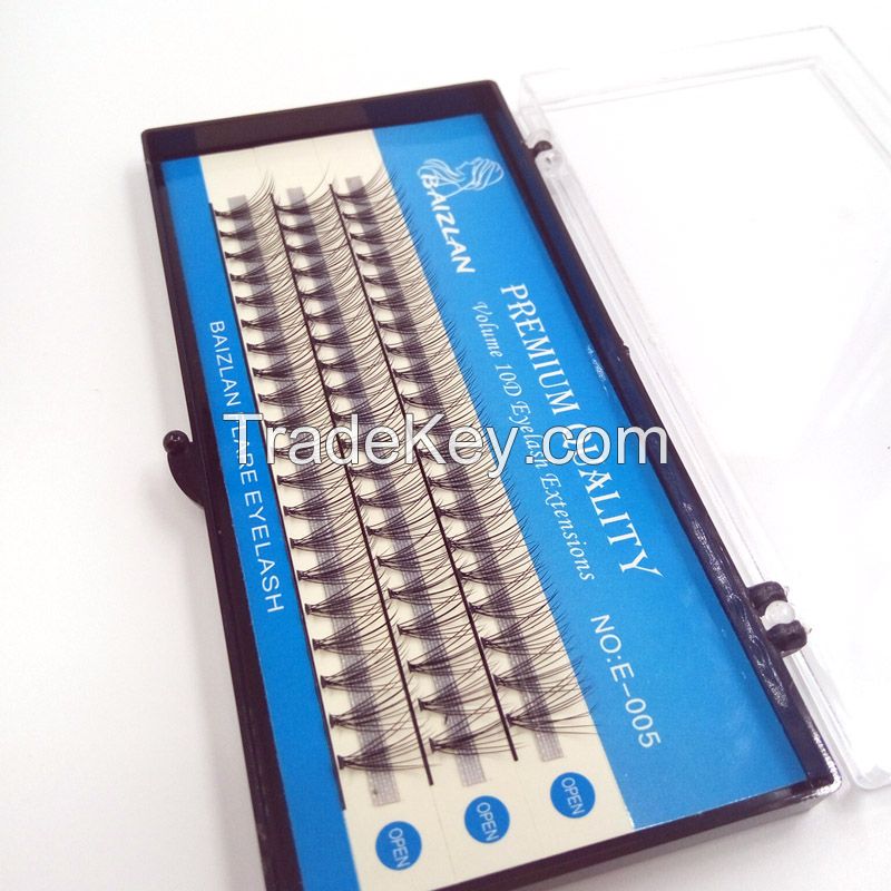 Original eyelash factory 2D-20D Mink 0.07thickness premade fan eyelash extensions False Eyelashes