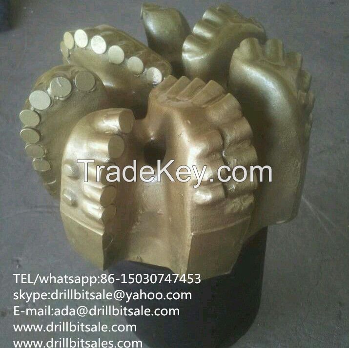 The 7 blade double rows of teeth matrix body pdc bit