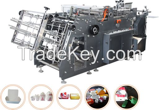 automatic paper lunch meal box making machine in china