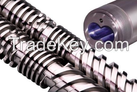 Screw Barrel For Twin Screw Extruder Machine