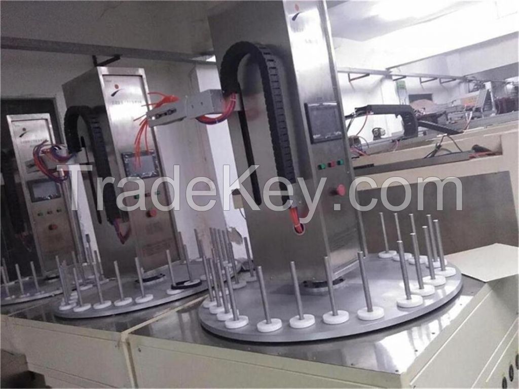 Bottle interior full automatic spray painting machine