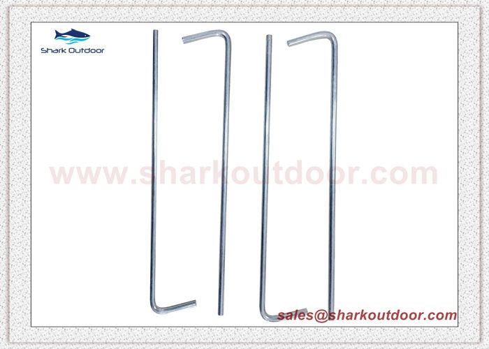 Galvanized steel round wire tent peg stake for outdoor camping