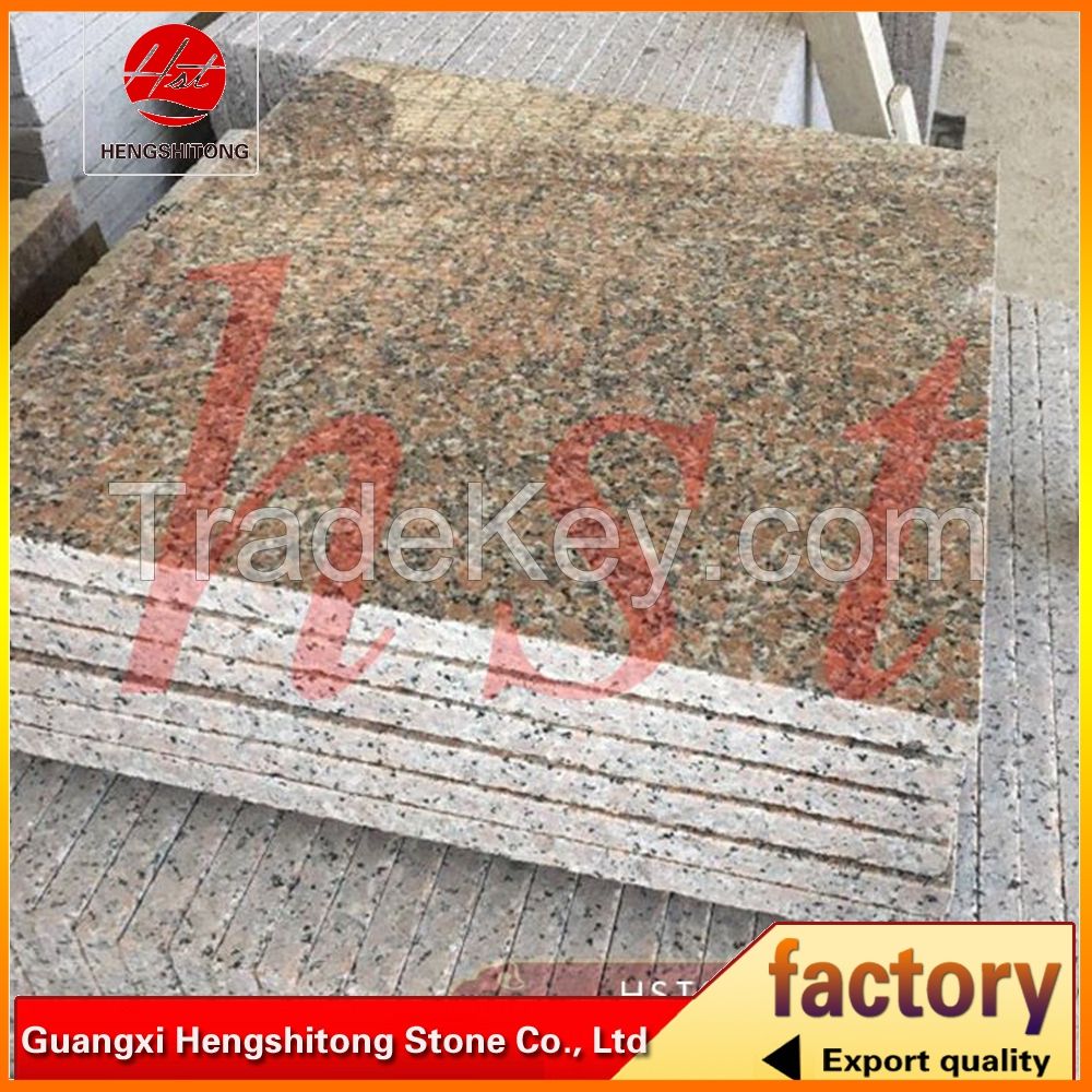 light red granite tiles for exterior wall cladding