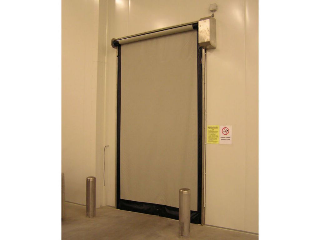 High speed clean room door