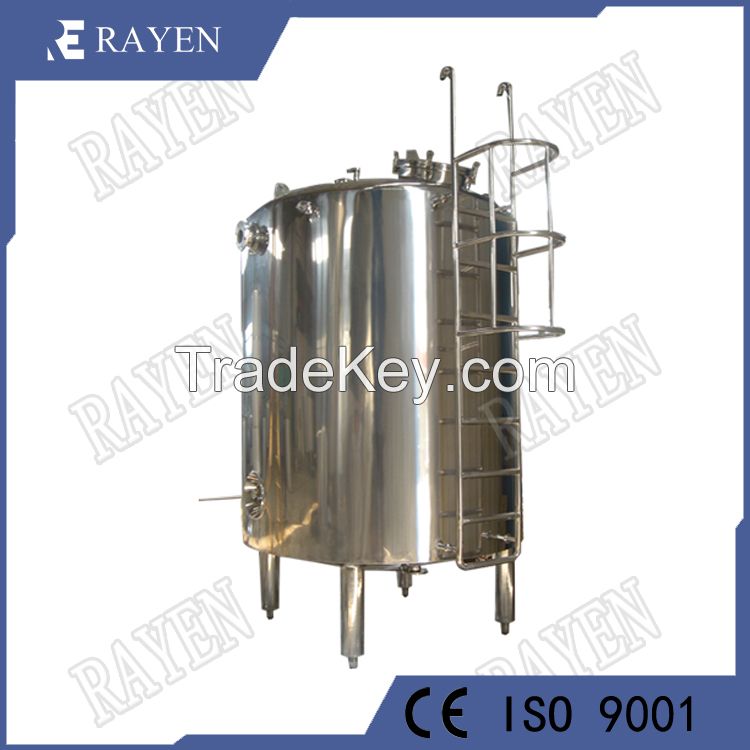 food grade beverage mixing tank stainless steel tank