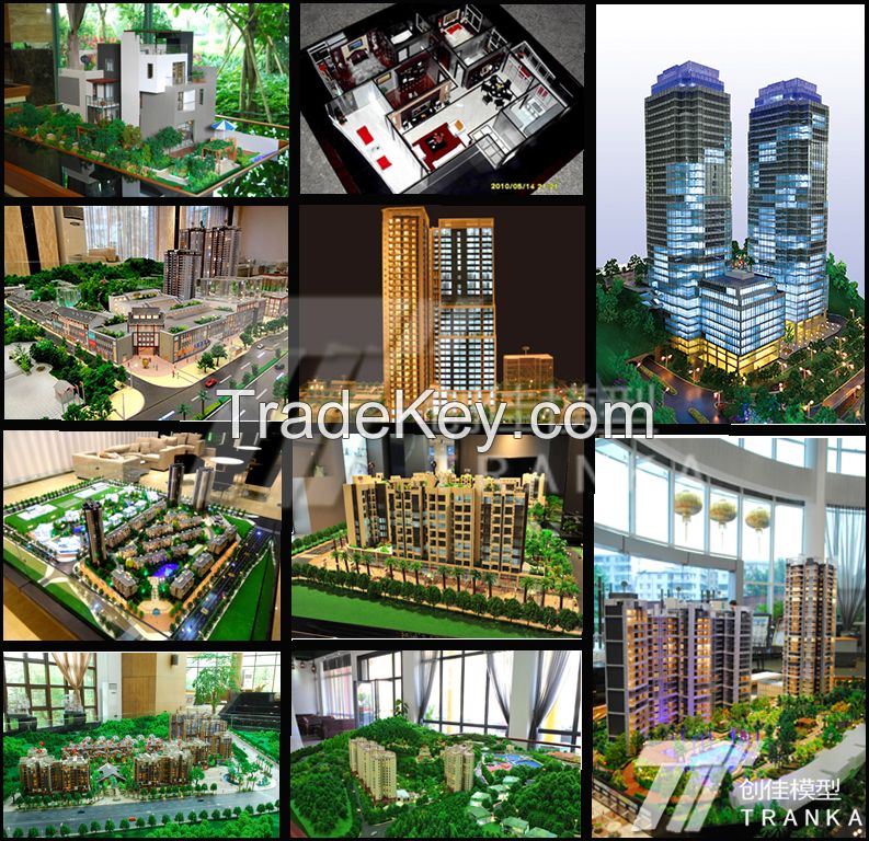 Creative Shopping mall architecture model for presentation , novlty bu