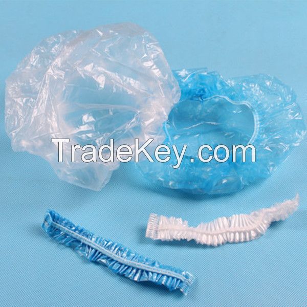 Xinhengrun Waterproof Shower Cap plastic hotel disposable shower cap
