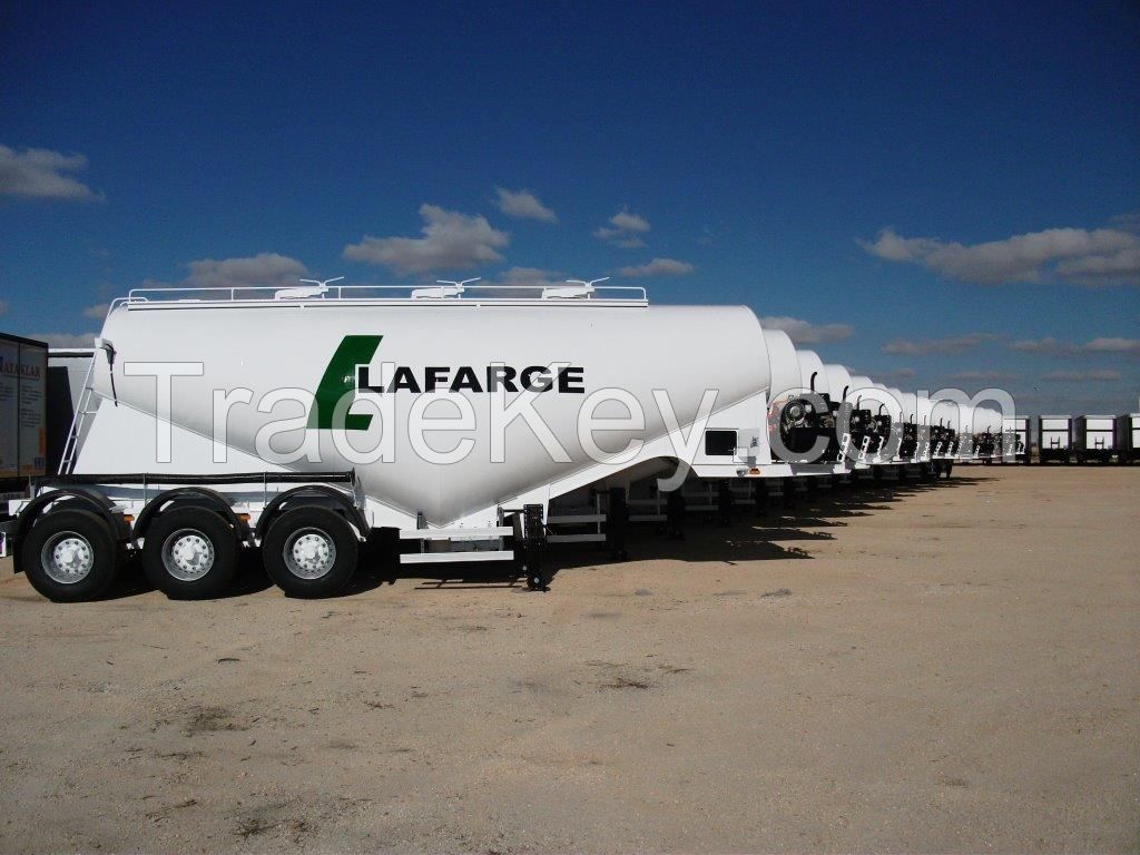 Cement V-Type semi trailer 