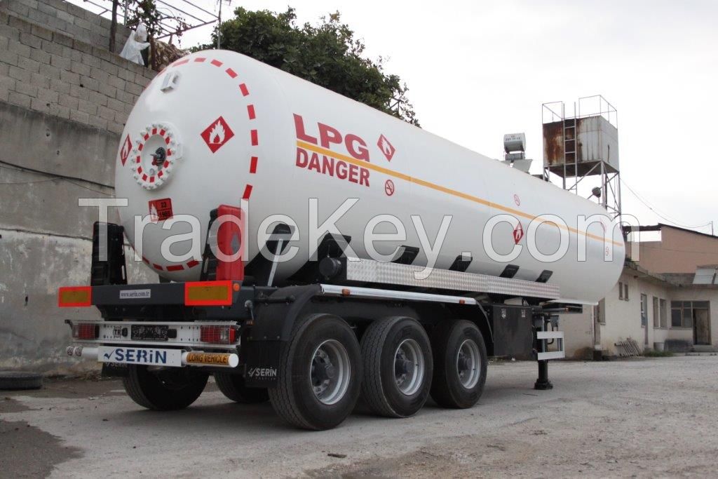 LPG semi trailer