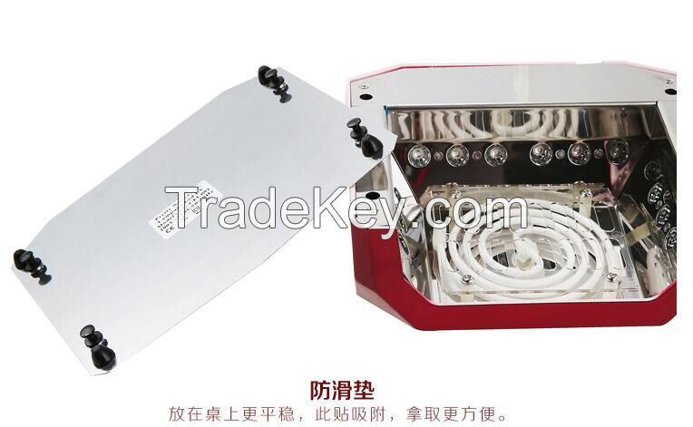 36W Diamond UV tube Led nail dryer portable nail lamp