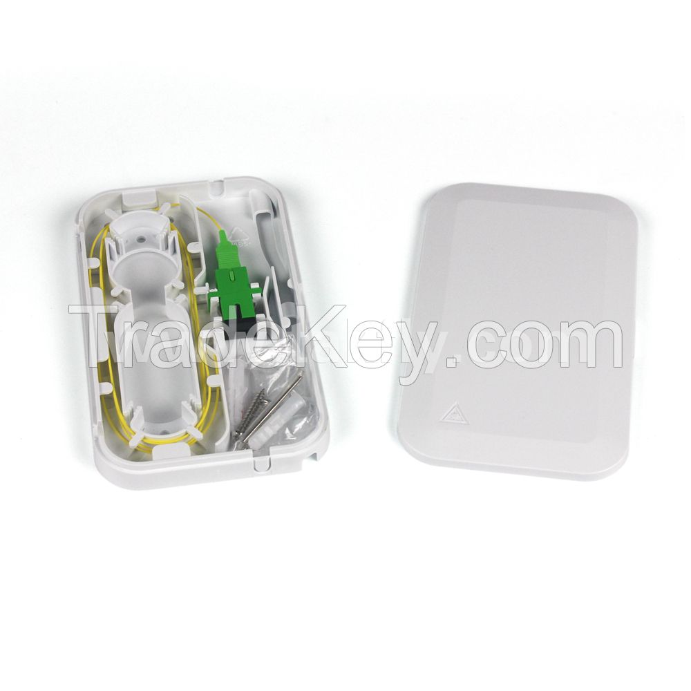 1 Core Fiber Optic Desk Termination Box