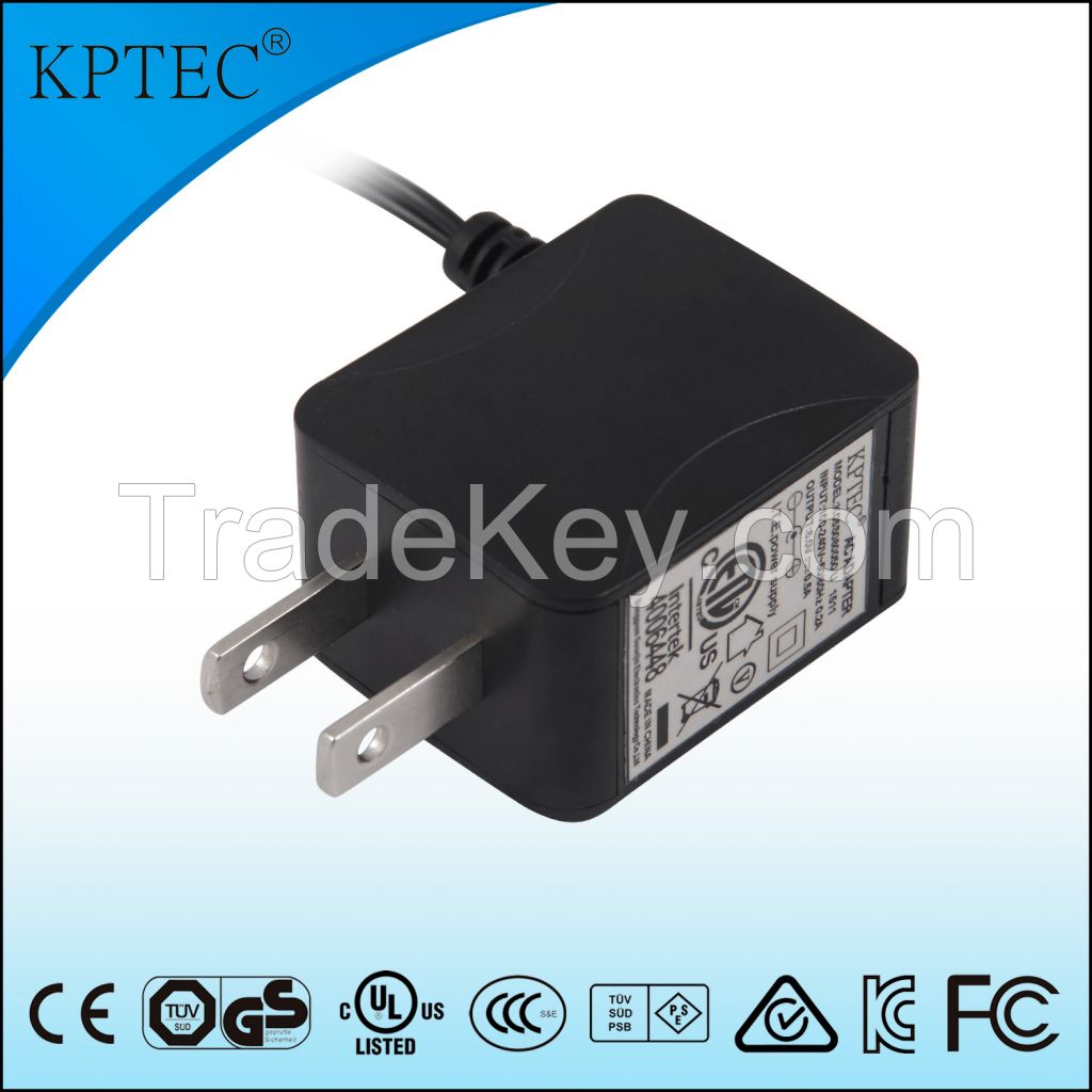 Level 6 Efficiency 5V 1A AC Adapter with UL Certificate