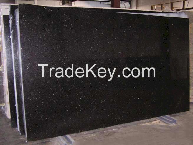 Black galaxy granite rough blocks