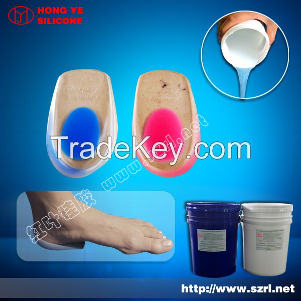 Medical Grade Liquid Shoe Insoles Silicone Rubber with Good Fluidity and Elesticity