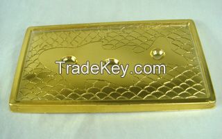 Gilding PET Plastic Tray Manufacturer in China Yiyou