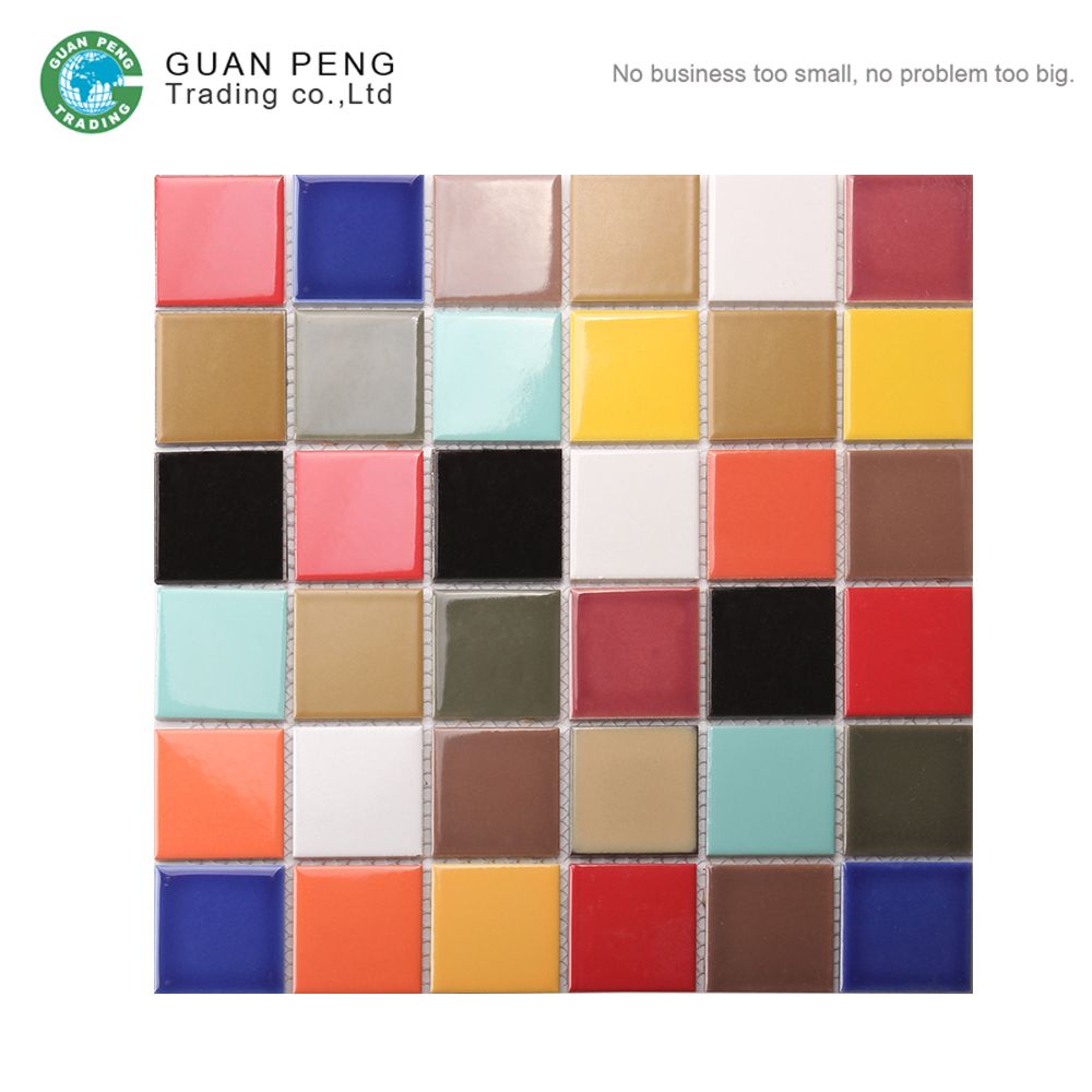 Price Outdoor Above Ground Ceramic Swimming Pool Mosaic Tile