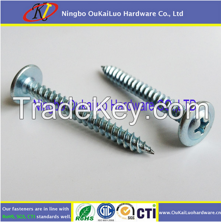 Galvanized Phillips Modfied Truss Head K-Lath Self Tapping Screws 