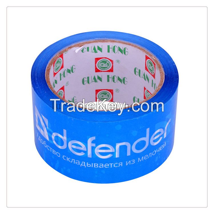 best quality custom printed logo economic grade bopp carton packing tape