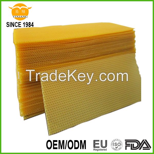 beeswax foundation sheet/ beeswax sheet/ honeycomb foundation/ beekeeping tools