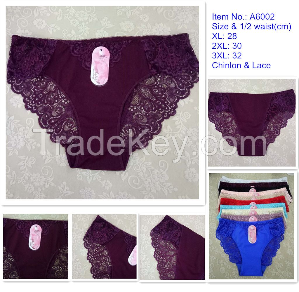 A6002 ladies sexy inner wear underwear women cheeky briefs adult sexy