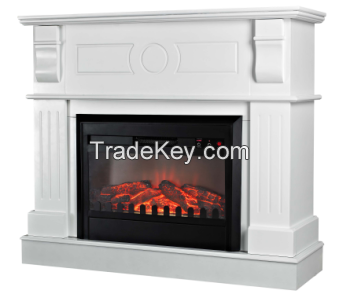 Electric Fireplace Insert with Mantel