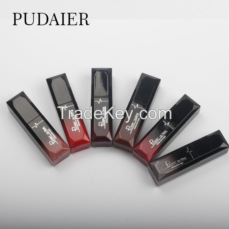 Pudaier Sexy 21Colors Lipgloss Waterproof Matte Liquid Lipstick Lip Makeup