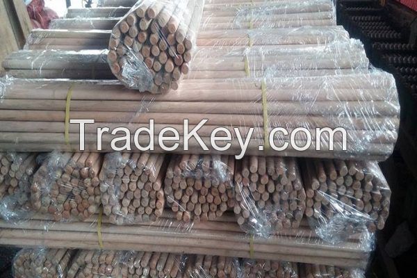 VIETNAM WHOLESALE NATURAL WOODEN BROOM HANDLES