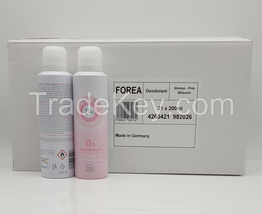 Forea Deodorant Women PINK BLOSSOM 200ml