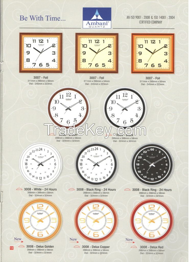 WALL CLOCK