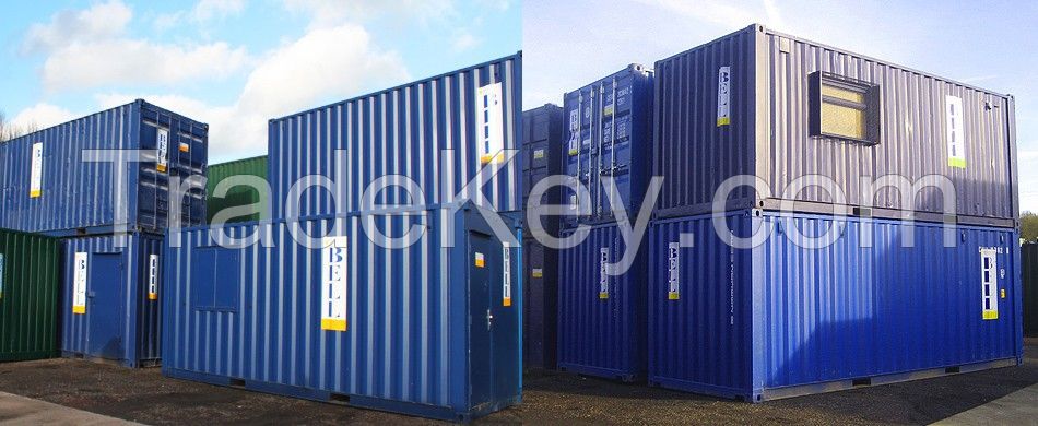 New and used shipping containers