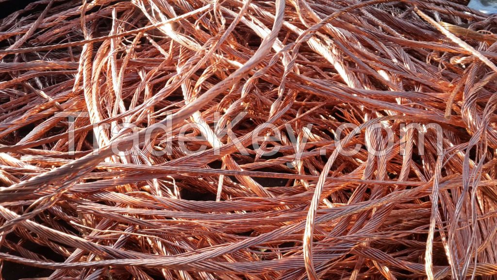 Copper Wire/Mill Berry Scrap , scrap tyres , scrap steel mm, steel bars