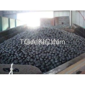 high chromium cast alloyed balls, high chromium cast steel balls, 12%cr cast chrome balls