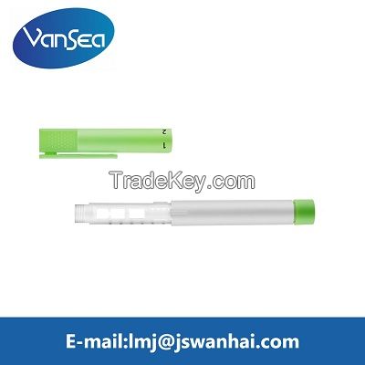 Metal of reusable insulin pen