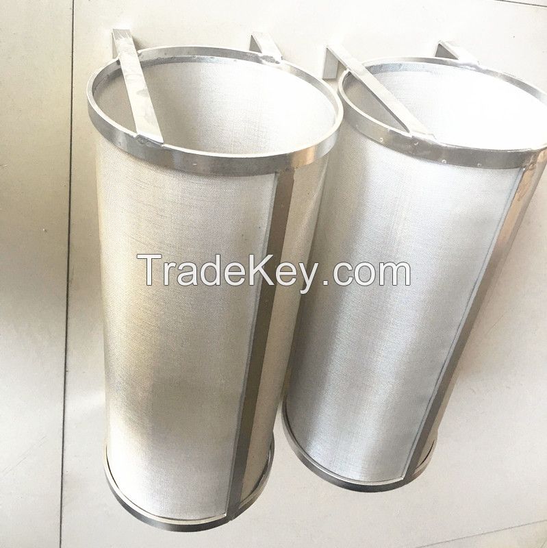 300 micron Stainless Steel Homebrew Beer Hop Filter Hops hopper Brew Filter, Beer Filter Cartridge wire mesh basket