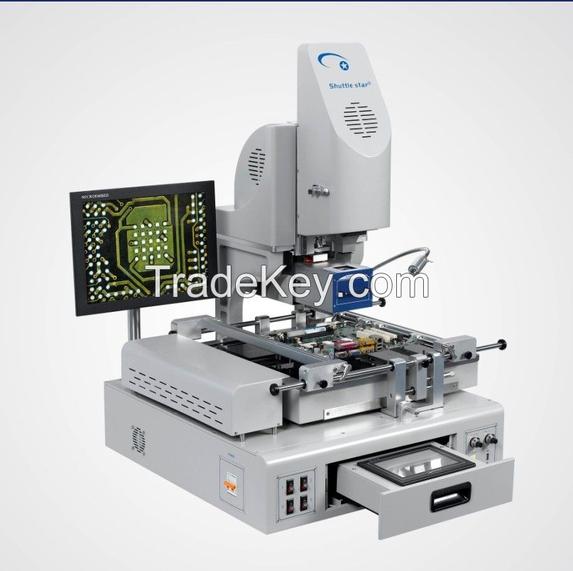  SMT/IC/BGA Rework Station Model: Sv560: Manual Alignment Industrial Computer Interfaced IR / Hot-Air BGA Rework Station with Vision+ Software Control