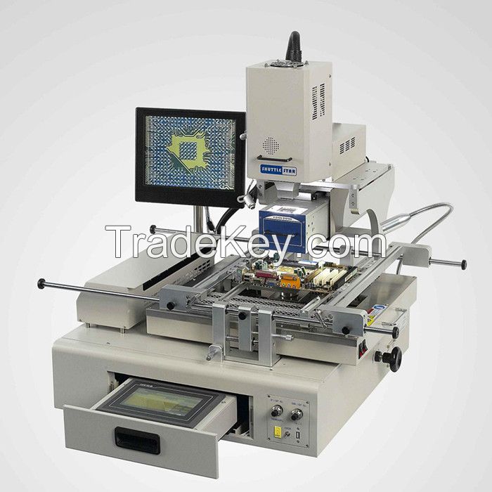  SMT/IC/BGA Reballing Shuttle Star SV550 Middle-Range IR / Hot-Air BGA Rework Station with Vision + Software Control + Flexible Camera Movement