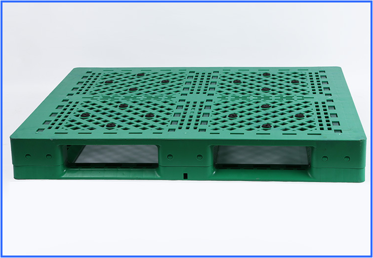 Gridding Heavy Duty Six Runners Recycled HDPE Plastic Pallet