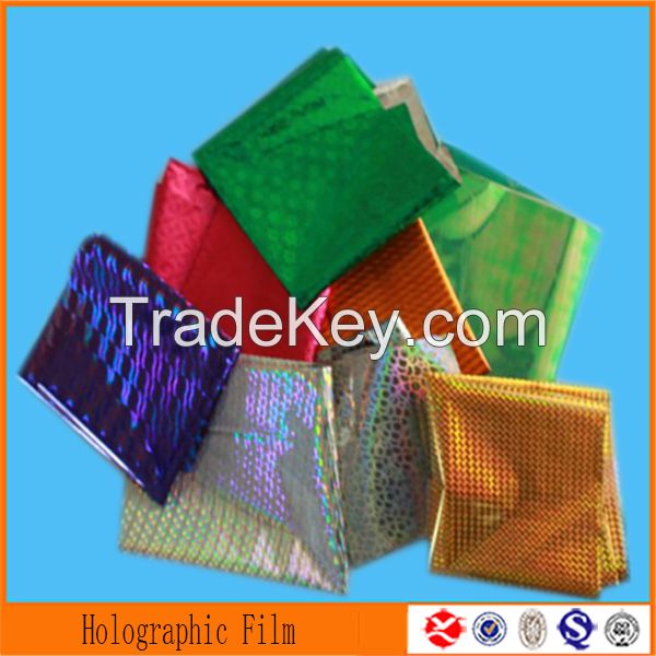 Pet/Pe/Opp holographic film