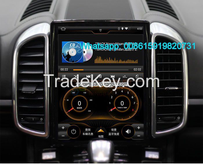 Porsche Cayenne radio GPS android Vertical screen